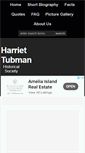 Mobile Screenshot of harriet-tubman.org